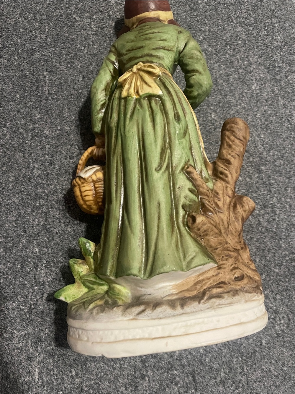Vintage Couple Figurines in Earth Tones - Picture 4 of 7